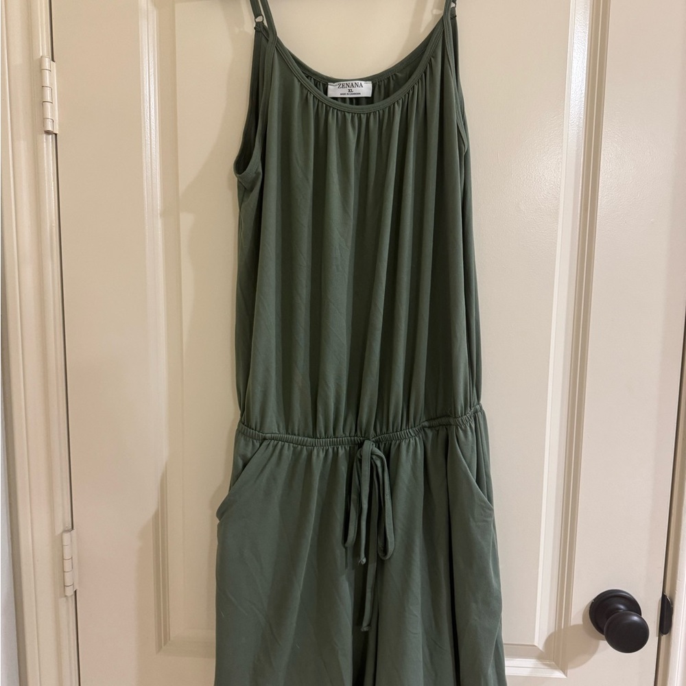 Green Jumpsuit